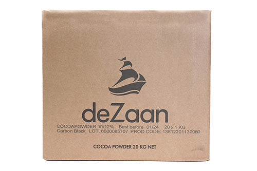 Wholesale Dezaan Carbon Black 10-12% Cocoa Powder 1kg- Bulk