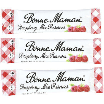 Wholesale Bonne Maman Raspberry Preserves .5oz- Bulk