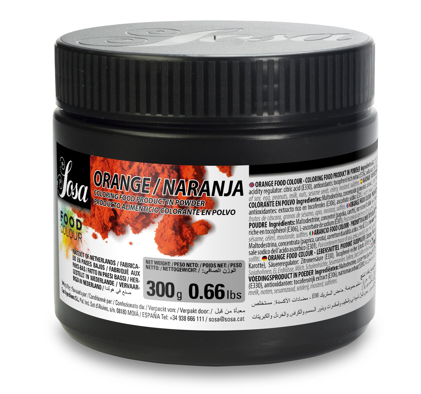 Wholesale Sosa Orange Food Color- Bulk