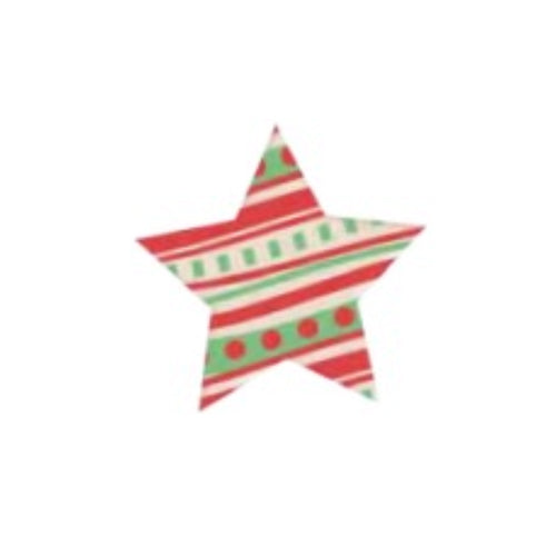 Wholesale Varda White Chocolate Festive Star 1.5"- Bulk