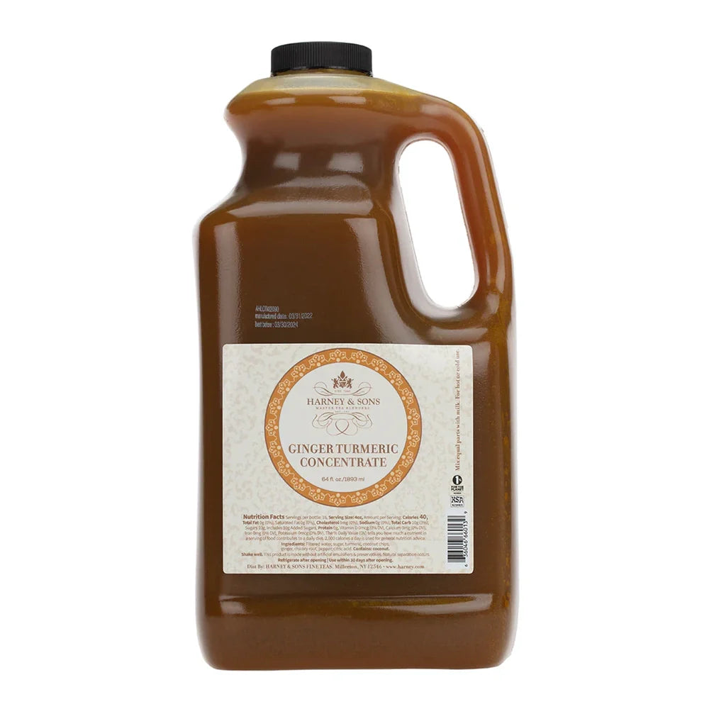 Wholesale Harney & Sons Ginger Turmeric Concentrate 64oz- Bulk