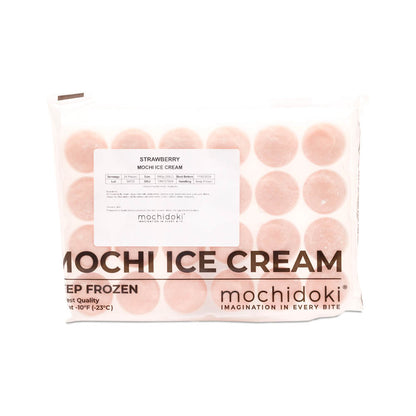 Wholesale Mochidoki Strawberry Mochi Ice Cream- Bulk