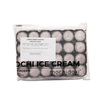 Wholesale Mochidoki Purple Sweet Potato Mochi Ice Cream- Bulk
