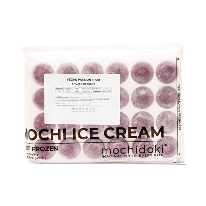 Wholesale Mochidoki Vegan Passion Fruit Mochi Ice Cream- Bulk