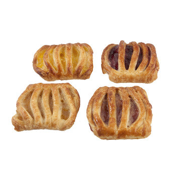Wholesale Bridor Ready-to-Bake Assorted Fruit Danishes- Bulk
