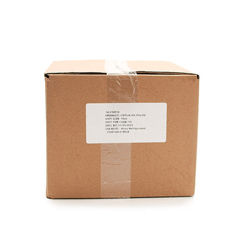 Wholesale Hispanic Cheese Makers Grated Cotija Cheese 16oz- Bulk