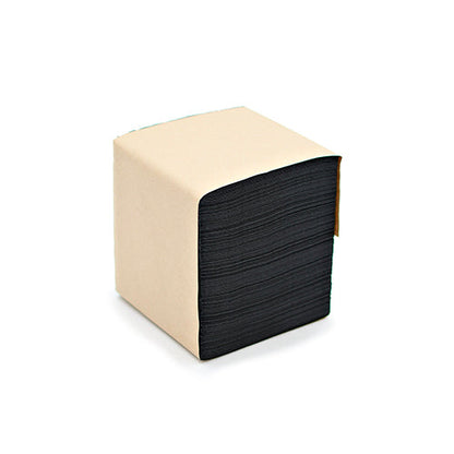 Wholesale Paterson Paper Napkins Black Beverage 9 X 9 3200count- Bulk