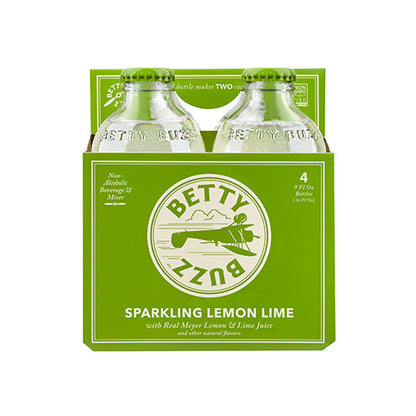 Wholesale Betty Buzz Betty Buzz Sparkling Lemon Lime 9oz- Bulk