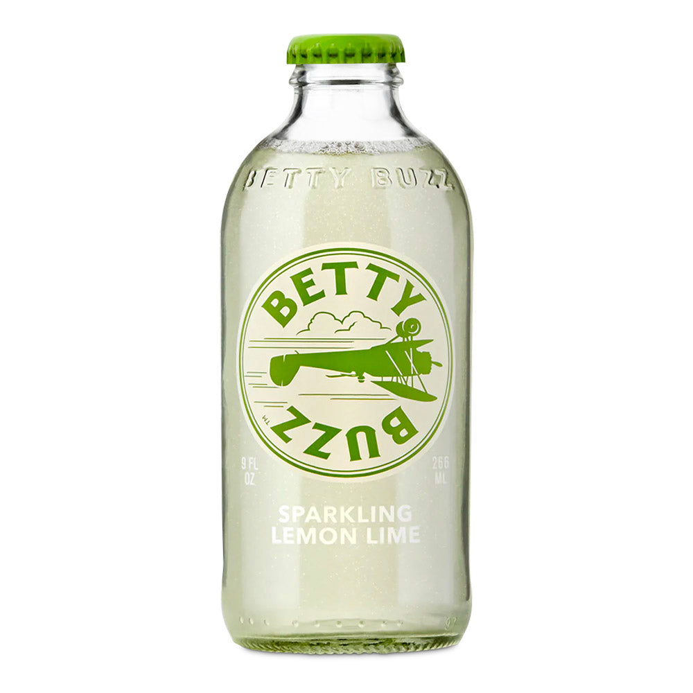 Wholesale Betty Buzz Betty Buzz Sparkling Lemon Lime 9oz- Bulk