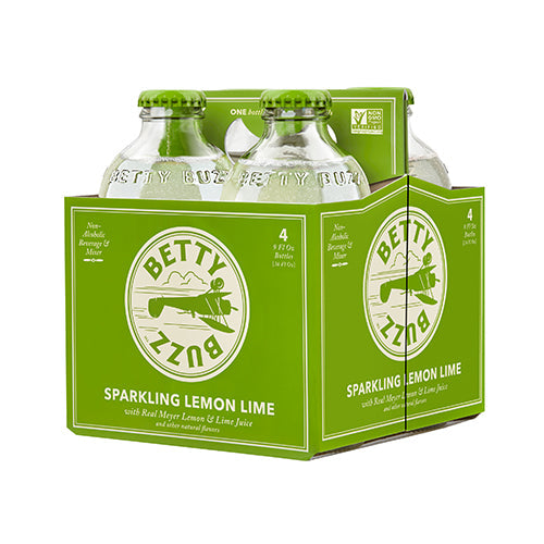 Wholesale Betty Buzz Betty Buzz Sparkling Lemon Lime 9oz- Bulk