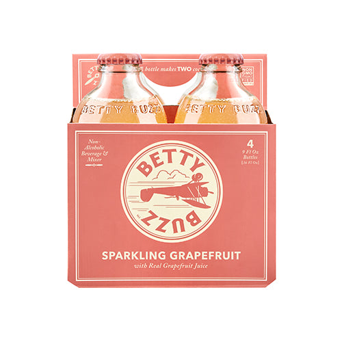 Wholesale Betty Buzz Sparkling Grapefruit 9oz- Bulk