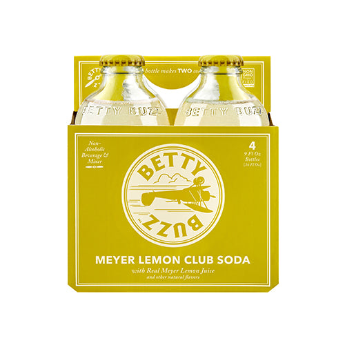 Wholesale Betty Buzz Betty Buzz Meyer Lemon Club Soda 9oz- Bulk