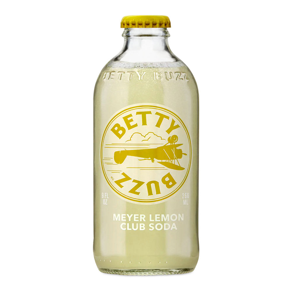 Wholesale Betty Buzz Betty Buzz Meyer Lemon Club Soda 9oz- Bulk