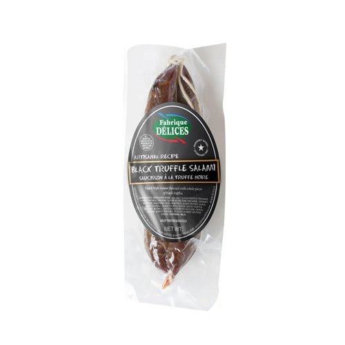 Wholesale Fabrique Delices Black Truffle Salami 6oz- Bulk