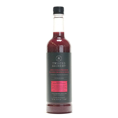 Wholesale Twisted Alchemy 100% Cold Pressed Moro Blood Orange Juice 25.4oz- Bulk