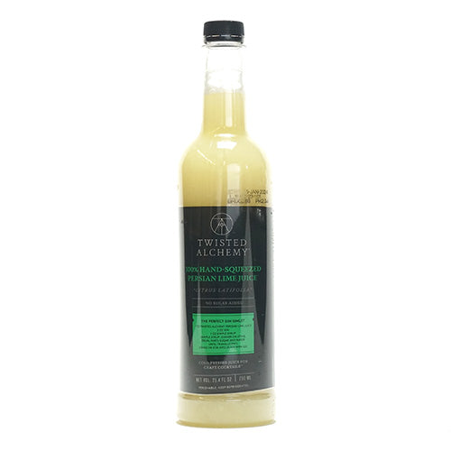 Wholesale Twisted Alchemy 100% Hand Squeezed Cold Pressed Persian Lime Juice 25.4oz- Bulk