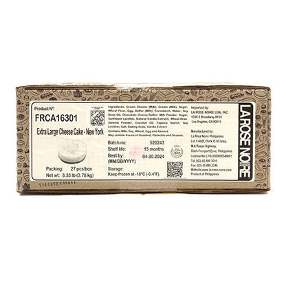 Wholesale La Rose Noire Cheesecake New York Extra Large 5oz- Bulk