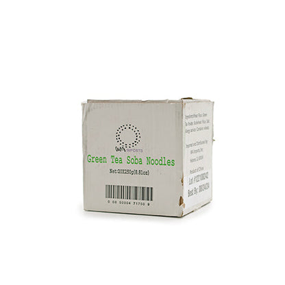 Wholesale WA Imports Matcha Green Tea Soba Noodles- Bulk