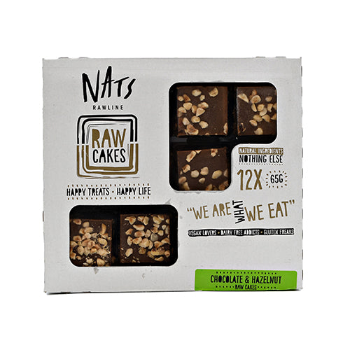 Wholesale Nats Raw Vegan Chocolate Hazelnut Cake- Bulk