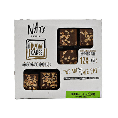 Wholesale Nats Raw Vegan Chocolate Hazelnut Cake- Bulk