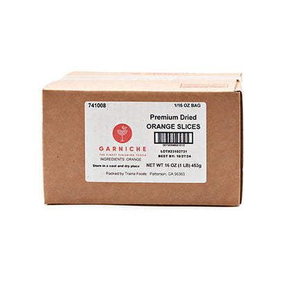 Wholesale Garniche Dried Orange Wheels 1lb- Bulk