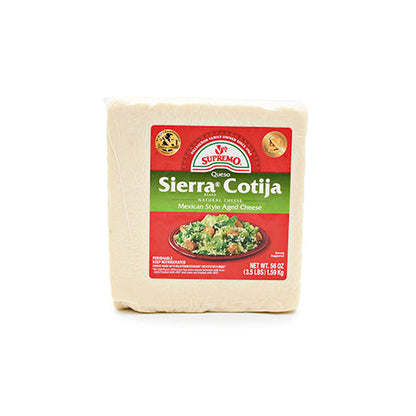 Wholesale VV Supremo Sierra Cotija Queso 3.5lb- Bulk