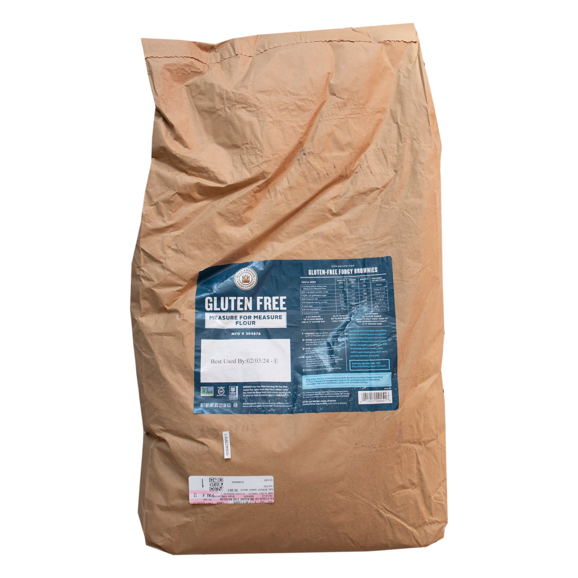 Wholesale King Arthur Baking Company Gluten-Free Measure for Measure Flour 50lb- Bulk