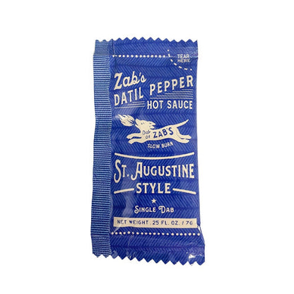 Wholesale Zab's Zab's St. Augustine Style Hot Sauce 7gr- Bulk