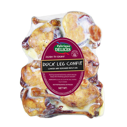 Wholesale Fabrique Delices Duck Leg Confit 2.75lb- Bulk