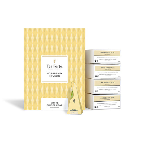 Wholesale Tea Forte White Ginger Pear Tea- Bulk