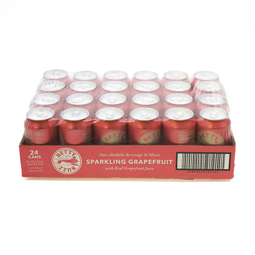 Wholesale Betty Buzz Betty Buzz Sparkling Grapefruit 12oz- Bulk