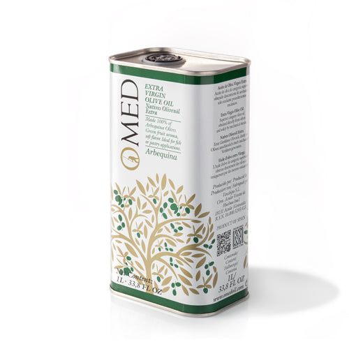 Wholesale Omed O-Med Arbequina Tin 1l- Bulk