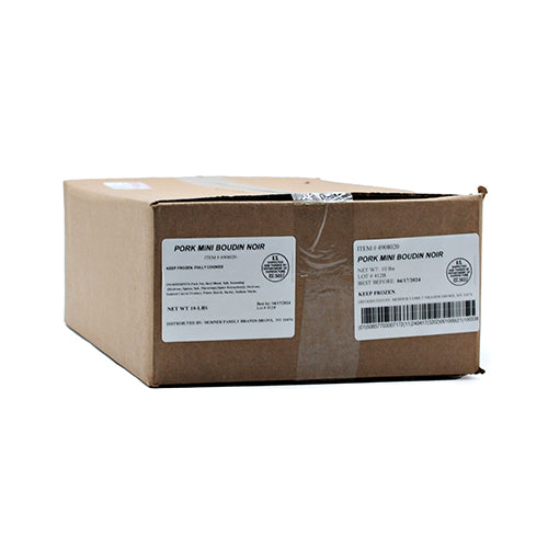 Wholesale Mosner Mini Boudin Noir Sausage 1oz 5lb- Bulk