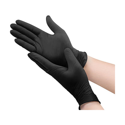 Wholesale BoxNCase Black Nitrile Gloves Xl- Bulk