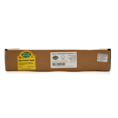 Wholesale Fabrique Delices Halal Chicken Breakfast Sausage 1oz- Bulk