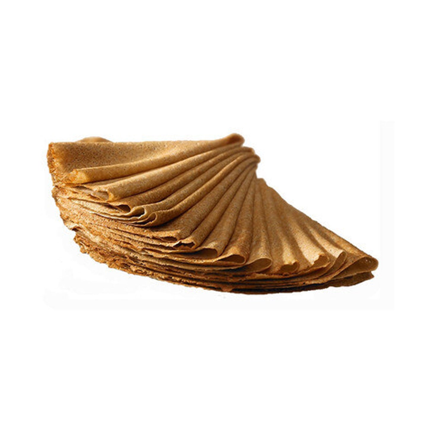 Wholesale White Toque Buckwheat Crepes 13.8"- Bulk