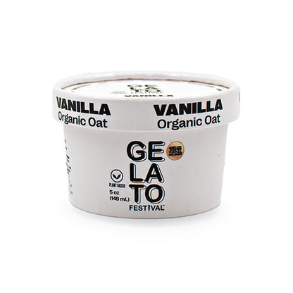 Wholesale Gelato Festival "Oat Vanilla Gelato 5 Oz. Single Serve (Vegan) 5oz- Bulk