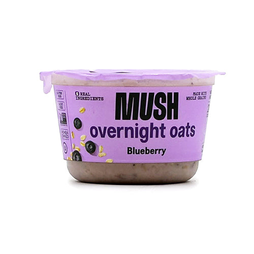 Wholesale Mush Blueberry Overnight Oats 5oz- Bulk