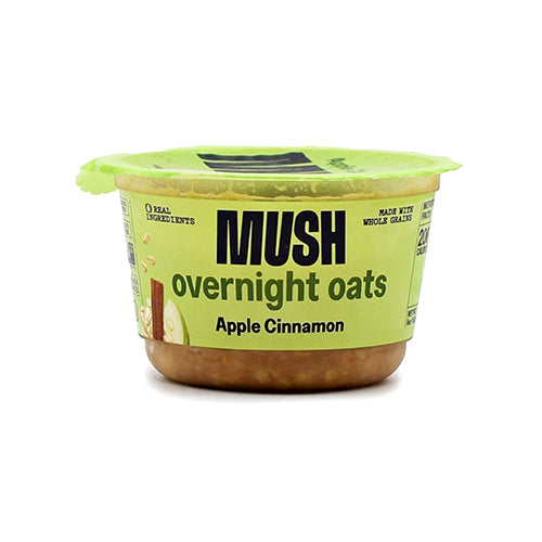 Wholesale Mush Apple Cinnamon Overnight Oats 5oz- Bulk