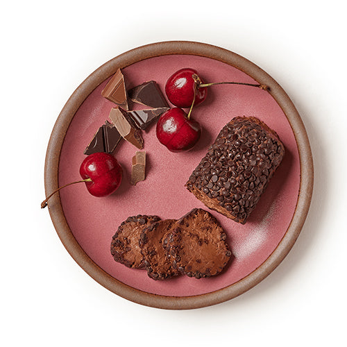 Wholesale Vermont Creamery Chocolate & Cherry Goat Cheese Log 4oz- Bulk