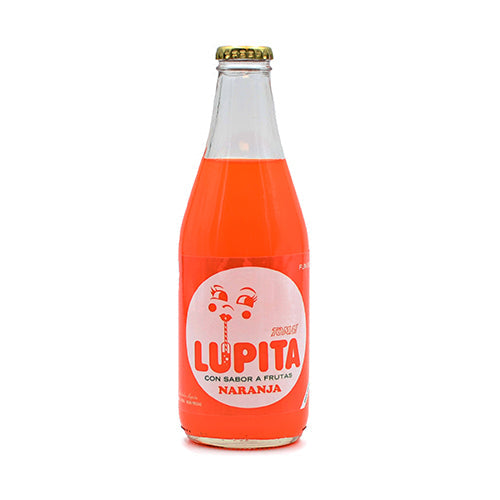 Wholesale Ginseng Up Lupita Orange Soda 12oz- Bulk