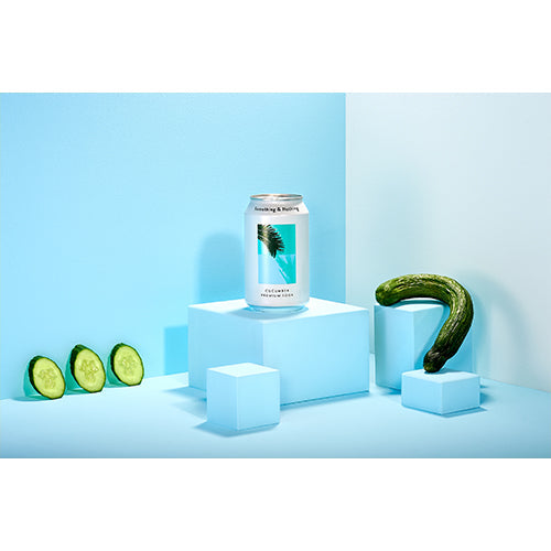 Wholesale Something & Nothing Cucumber Premium Soda 12oz- Bulk