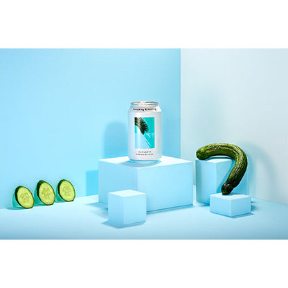 Wholesale Something & Nothing Cucumber Premium Soda 12oz- Bulk