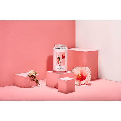 Wholesale Something & Nothing Hibiscus & Rose Premium Soda 12oz- Bulk