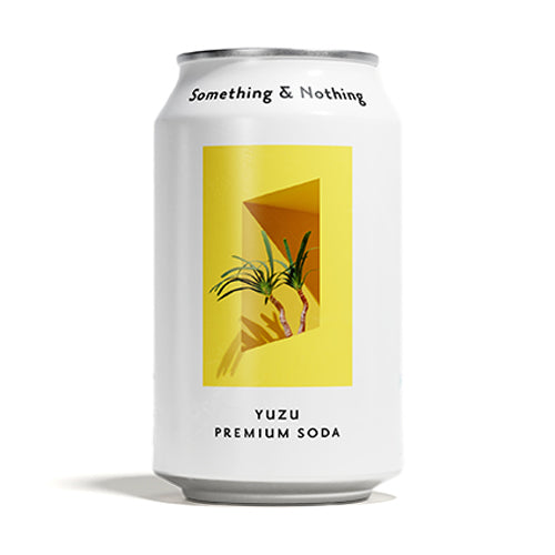 Wholesale Something & Nothing Yuzu Premium Soda 12oz- Bulk