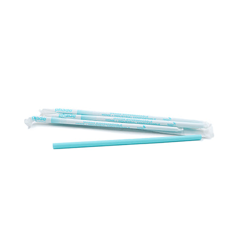 Wholesale Wincup Phade 8.5" Teal Wrp Straw- Bulk