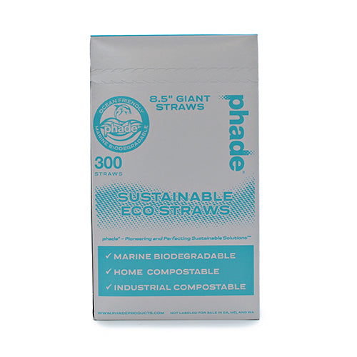 Wholesale Wincup Phade 8.5" Teal Wrp Straw- Bulk