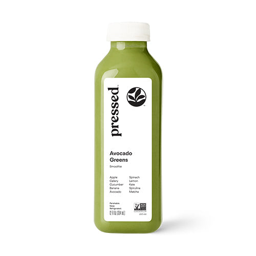 Wholesale Pressed Avocado Green Smoothie 12oz- Bulk