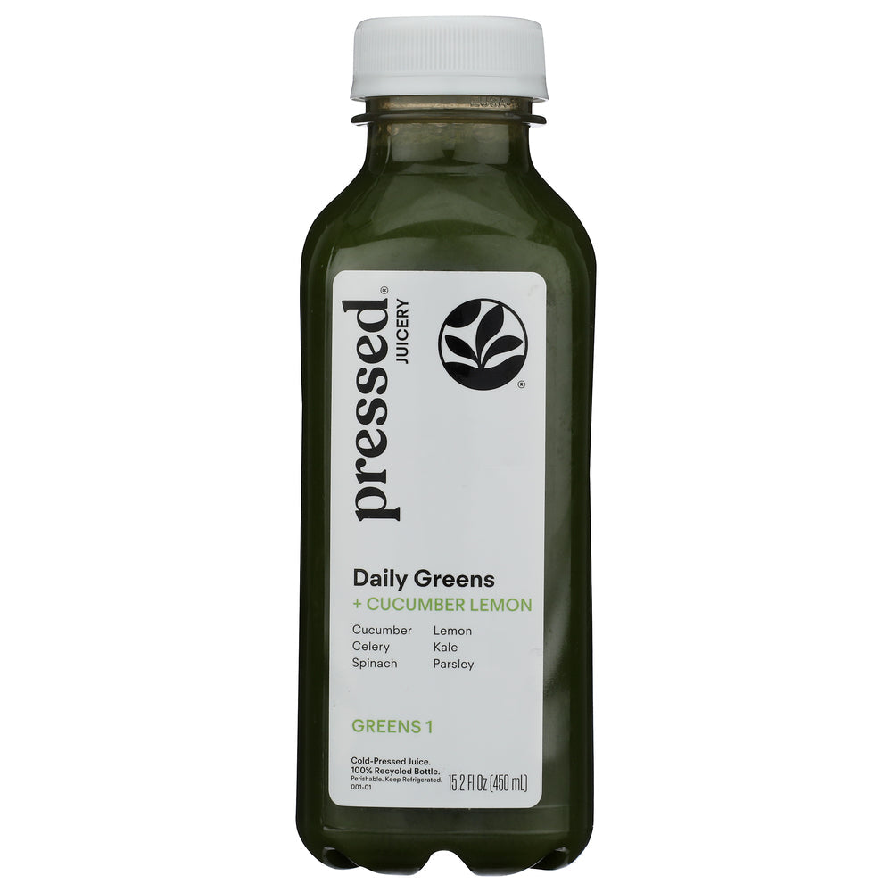 Wholesale Pressed Daily Greens Juice 15.2oz- Bulk