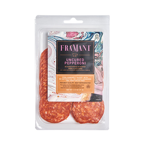 Wholesale Fra'Mani Whole Uncured Pepperoni in Natural Casing 4lb- Bulk